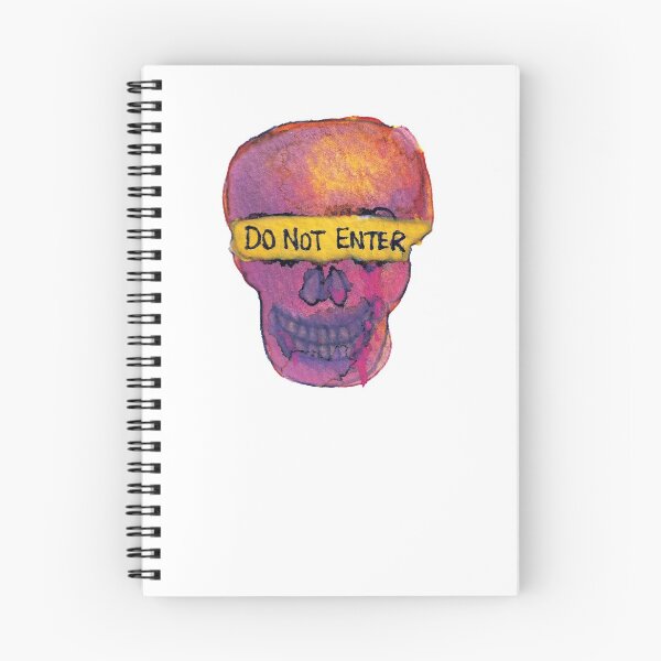 Item preview, Do Not Enter Skull Face designed and sold by trump-card.