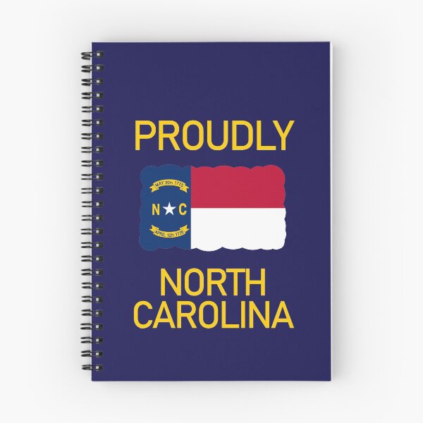 Item preview, Proudly North Carolina State Flag design designed and sold by GetItGiftIt.