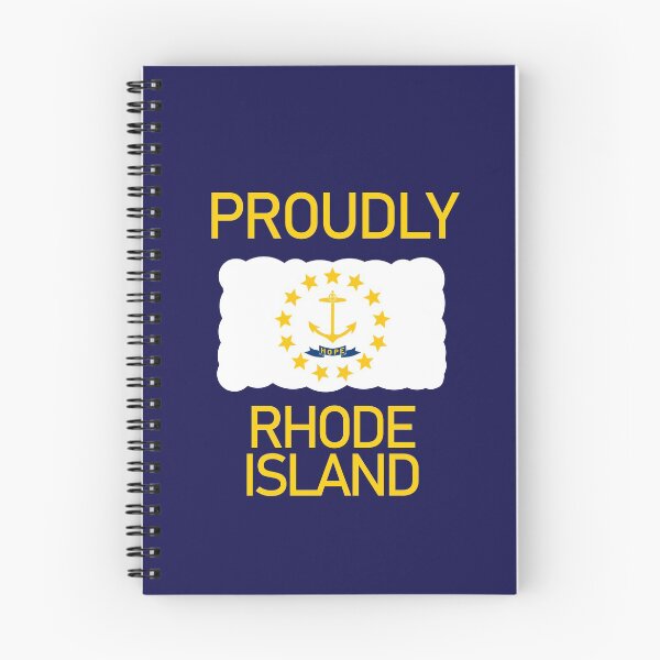 Item preview, Proudly Rhode Island State Flag design designed and sold by GetItGiftIt.