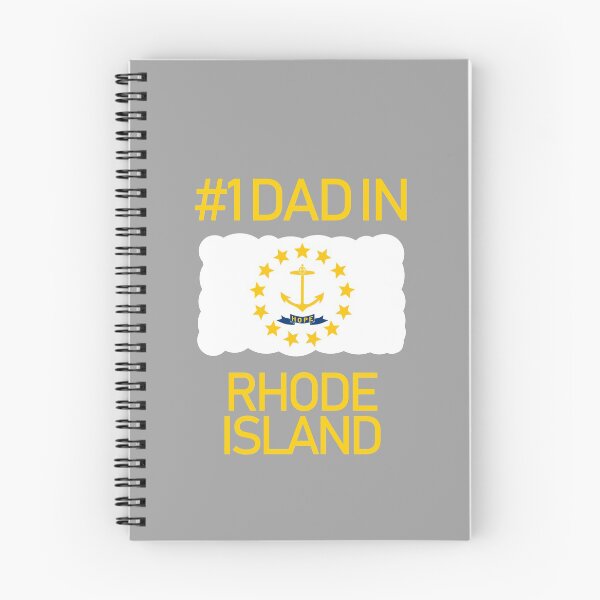 Item preview, Rhode Island Number 1 Dad State Flag design designed and sold by GetItGiftIt.