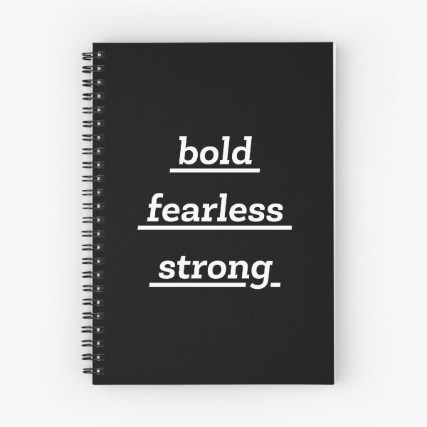 Item preview, Bold Fearless Strong  designed and sold by ZoollGraphics.