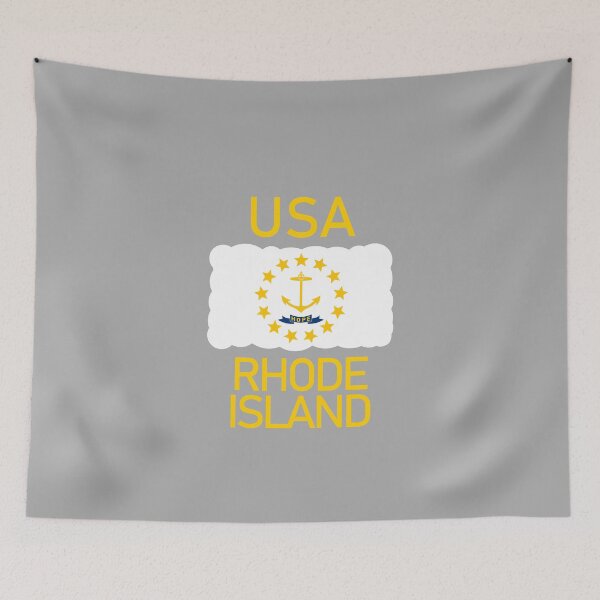 Item preview, Rhode Island USA State Flag design designed and sold by GetItGiftIt.