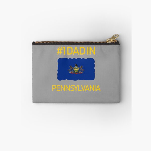 Item preview, Pennsylvania Number 1 Dad State Flag design designed and sold by GetItGiftIt.