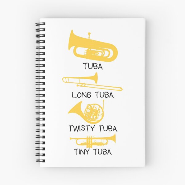 Item preview, Tuba - Types of tubas  - funny marching band/ concert band design  designed and sold by HEJAshirts.