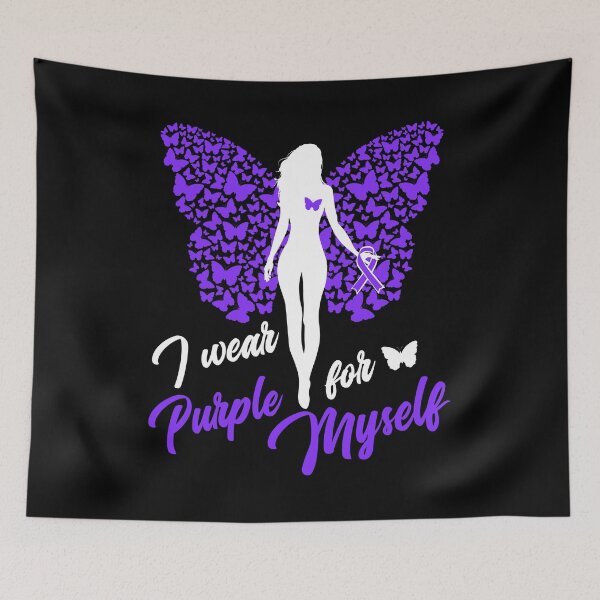 Item preview, I Wear Purple For Myself Me Support Awareness designed and sold by ZNOVANNA.