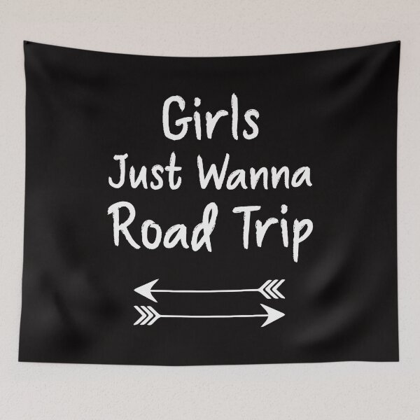 Item preview, Girls Just Wanna Road Trip Road Trip Vacation Camping Tee designed and sold by shoutoutshirtco.