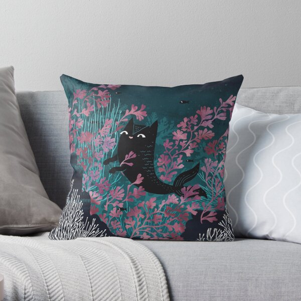 Undersea Throw Pillow