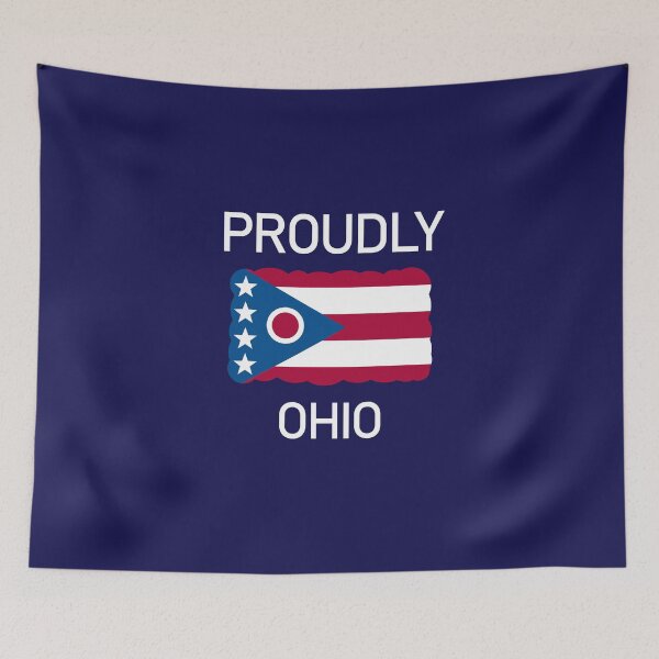 Item preview, Ohio State Flag design designed and sold by GetItGiftIt.