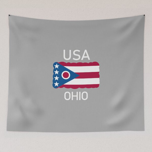 Item preview, Ohio USA State Flag design designed and sold by GetItGiftIt.