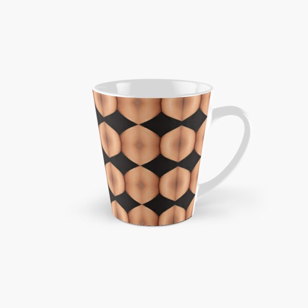 pattern, abstract, design, tile, repetition, art, decoration, vertical, textured, backgrounds, textile, no people, geometric shape, seamless pattern, retro style, styles Tall Mug