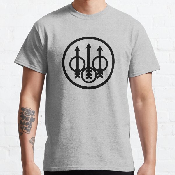 Beretta Firearms Black Logo Classic T-Shirt