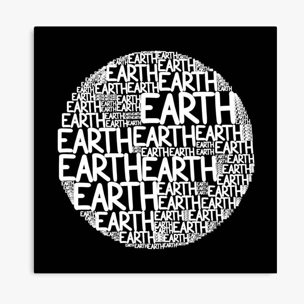 Aesthetic Planet Earth Illustration Nature Gift Idea White Poster For Sale By Newarts Redbubble