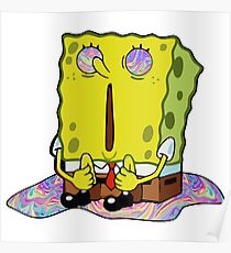 SpongeBob Acid Pants Poster