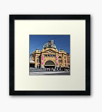 Flinders Street Station, Melbourne Framed Print