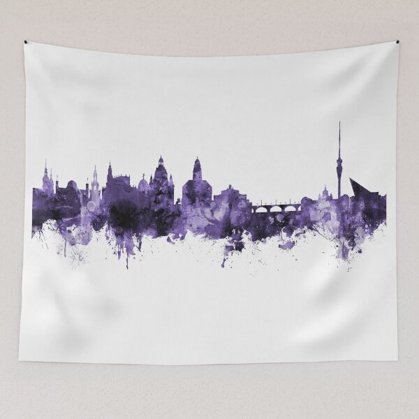 Item preview, Dresden Germany Skyline designed and sold by ArtPrints.