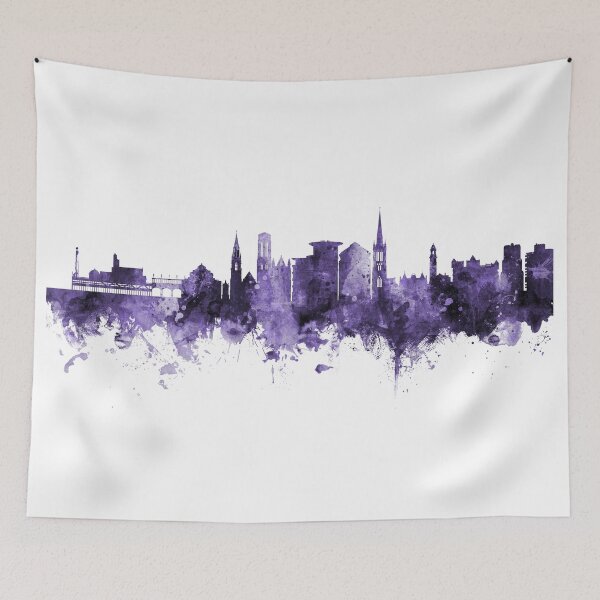Item preview, Bournemouth England Skyline designed and sold by ArtPrints.