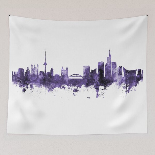 Item preview, Vilnius Lithuania Skyline designed and sold by ArtPrints.