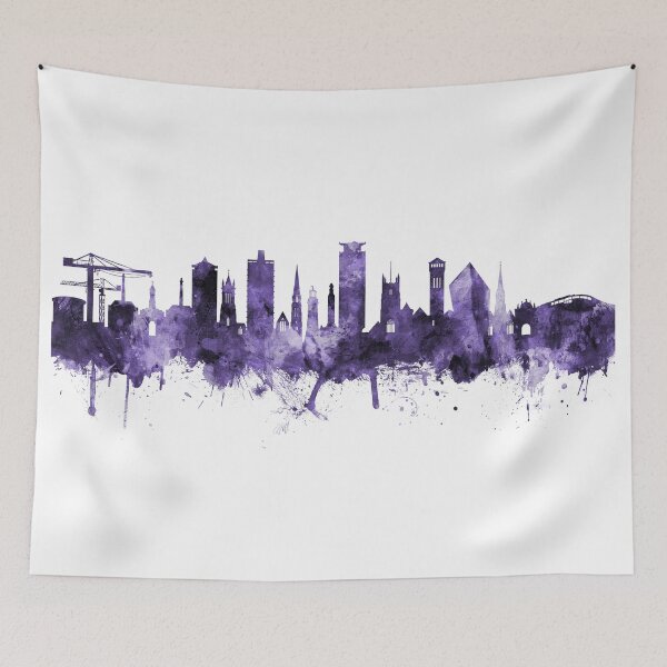 Item preview, Plymouth England Skyline designed and sold by ArtPrints.