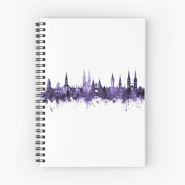 Item preview, Lubeck Germany Skyline designed and sold by ArtPrints.
