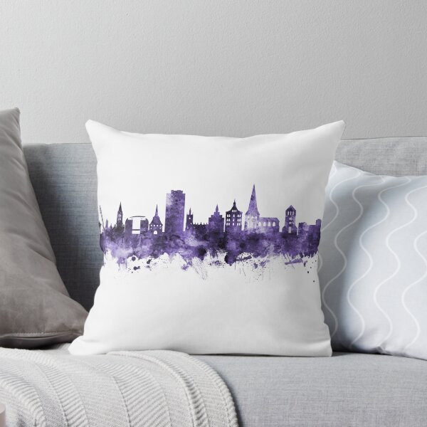 Item preview, Rostock Germany Skyline designed and sold by ArtPrints.