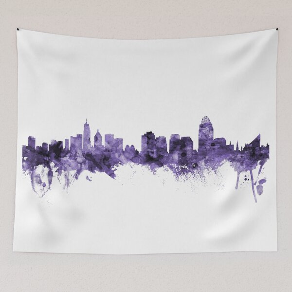 Item preview, Cincinnati Ohio Skyline designed and sold by ArtPrints.