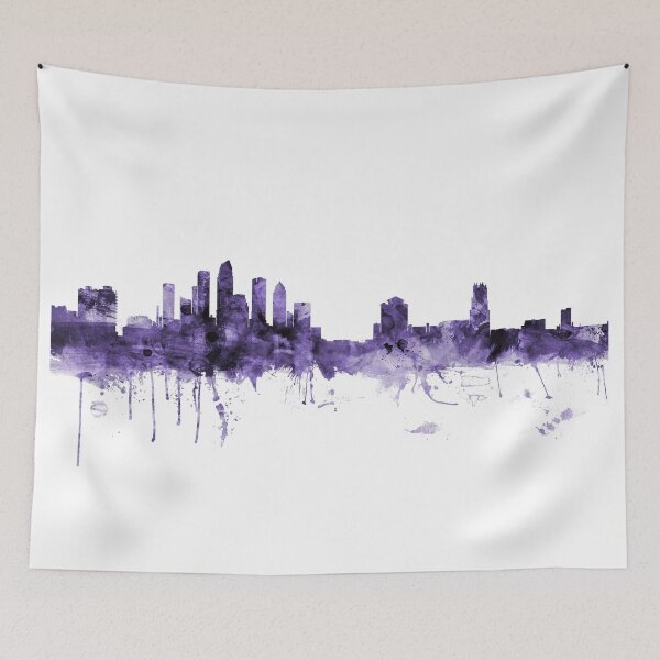 Item preview, Tampa Florida Skyline designed and sold by ArtPrints.