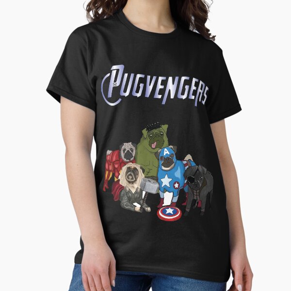 Funny Pug Dog Lover Gift Pugvengers For Women Men Fans T-Shirt Funny Pug Dog Lover Gift Pugvengers For Women Men Fans T-Shirt