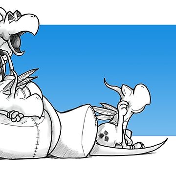 Artwork thumbnail, Baby Dragons (Blue) by Kieran Madden