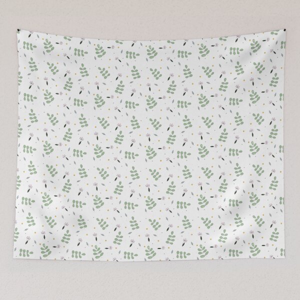 Item preview, Flower and leaf pattern  designed and sold by ahanks.