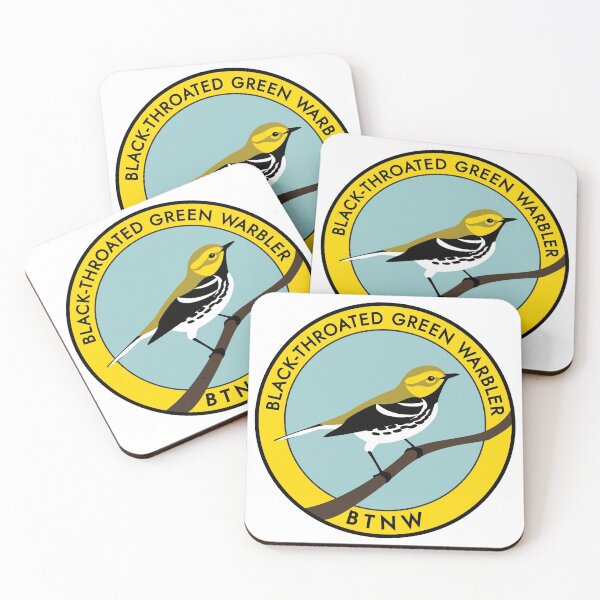 Item preview, Black-throated Green Warbler designed and sold by JadaFitch.