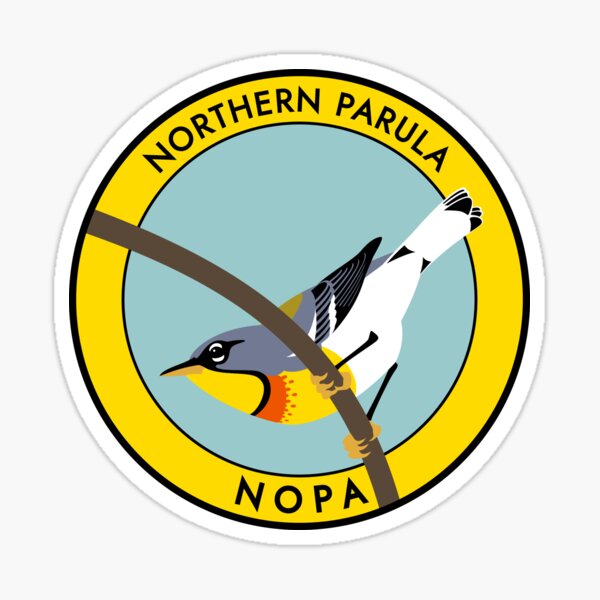 Northern Parula Sticker
