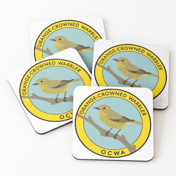 Item preview, Orange-crowned Warbler designed and sold by JadaFitch.