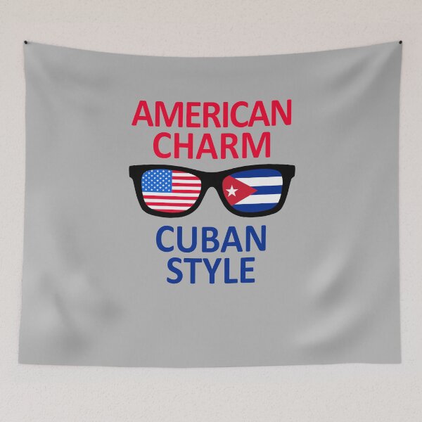 Item preview, Cuban American Flags Sunglasses design  designed and sold by GetItGiftIt.