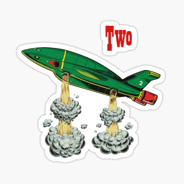 Thunderbird Two Sticker