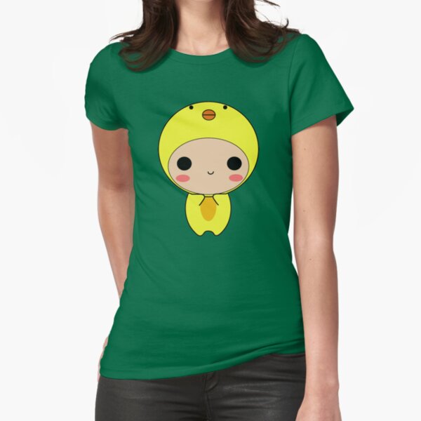 chick Tailliertes T-Shirt