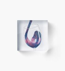 Cosmic Viscosity II Acrylic Block