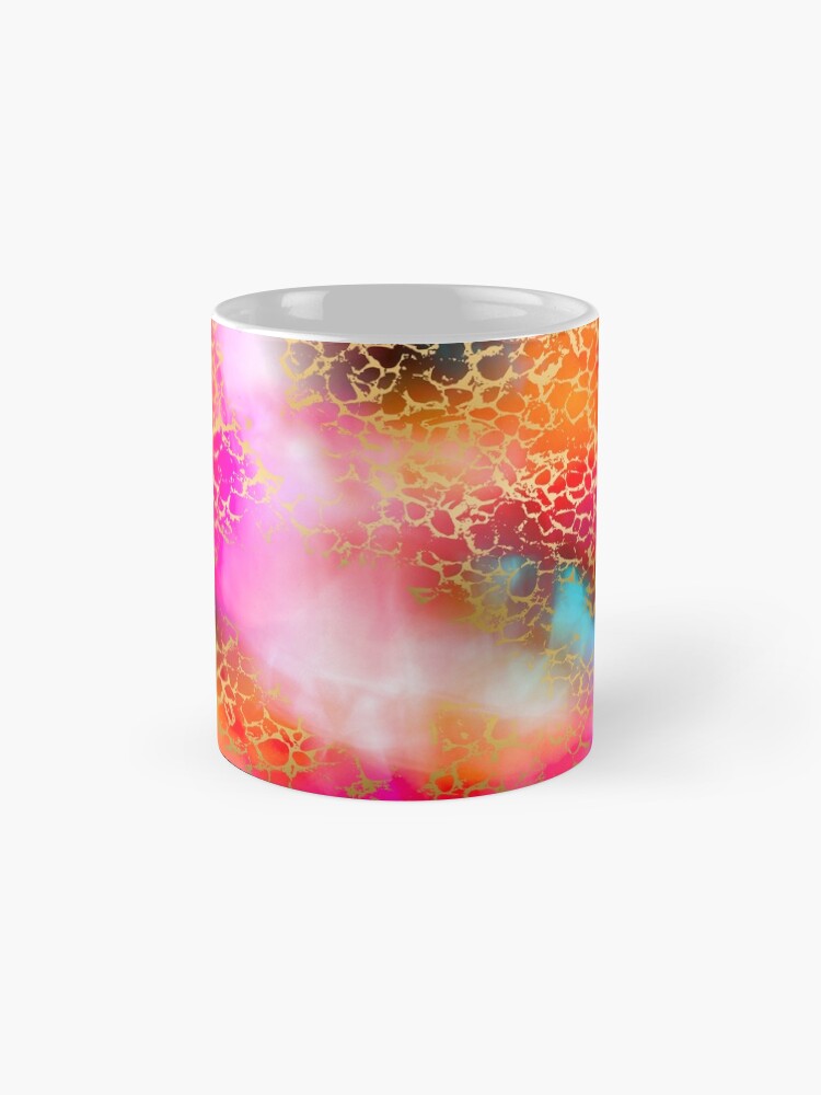Alternate view of Hot gold color fancy Mug