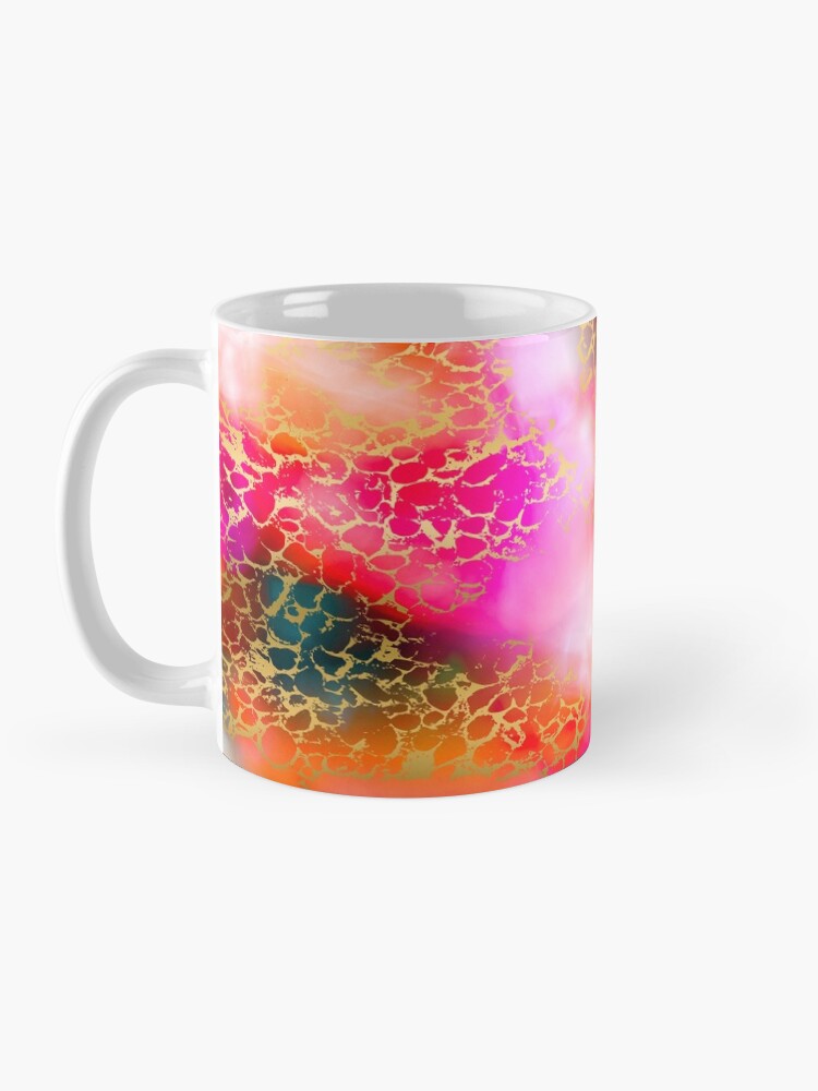 Alternate view of Hot gold color fancy Mug