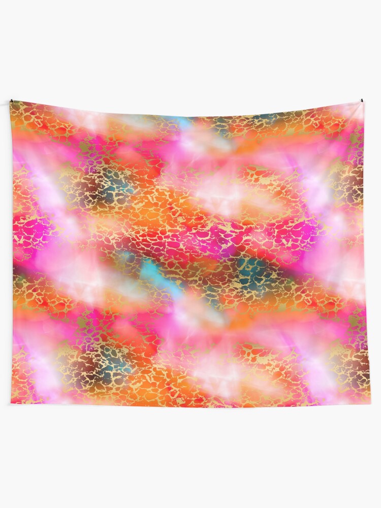 Alternate view of Hot gold color fancy Tapestry