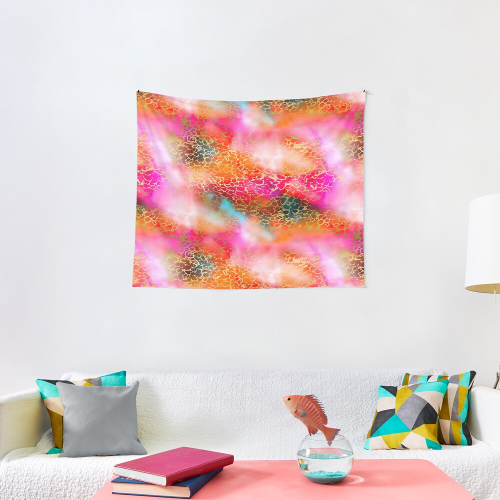 Hot gold color fancy Tapestry