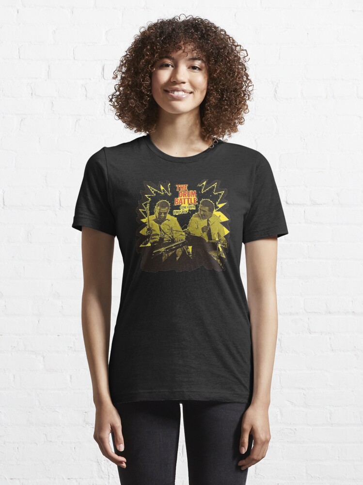 Alternate view of Buddy Rich & Gene Krupa Drum Battle Essential T-Shirt