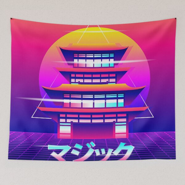 Item preview, Magic Shrine Vaporwave designed and sold by Robert Lynch.