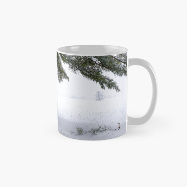 Item preview, Pine Tree Framing Snow Scene designed and sold by KellyHeaton.