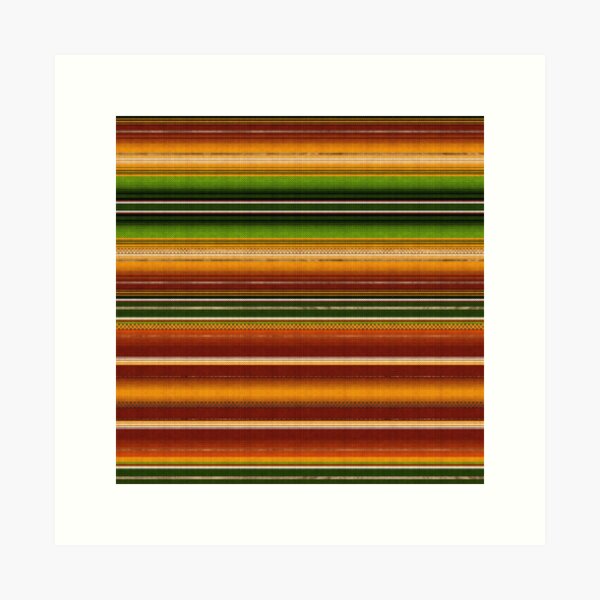 Aperçu de l'œuvre Serape mexicaine # 1 créée et vendue par Nartissima.