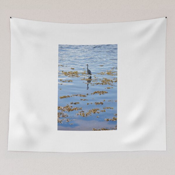 Item preview, Heron fishing on the River Tweed designed and sold by Richard Flint.