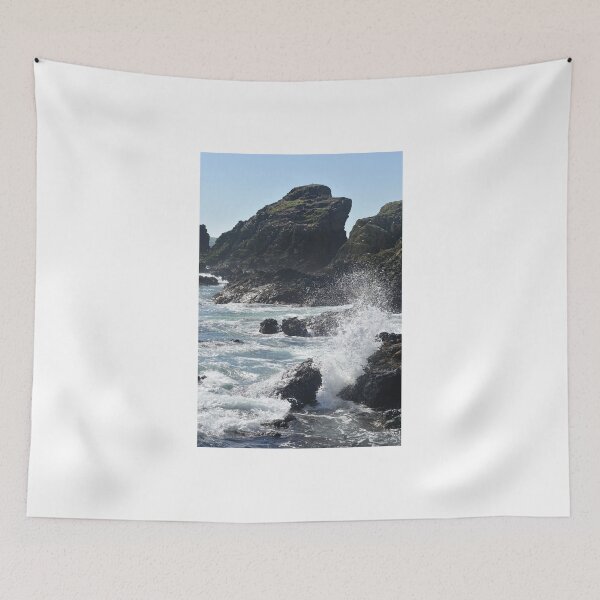 Item preview, Wave crashing into the rocks, Scotland designed and sold by Richard Flint.