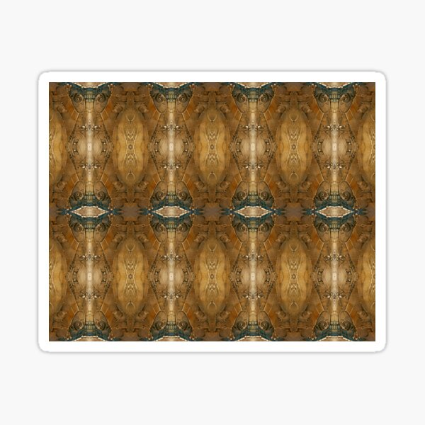 #Pattern #symmetry #textile #decoration art design old ornate church religion architecture ancient Sticker