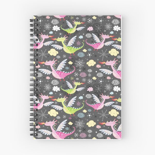 Item preview, cheerful pattern of dragons designed and sold by Tanor.