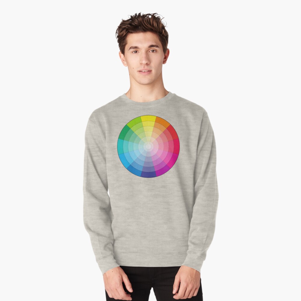 Sweatshirt épais « Cercle chromatique universel»