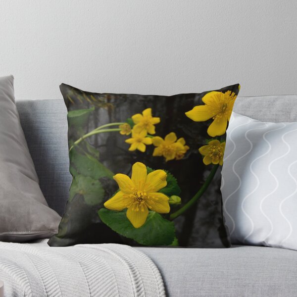 Item preview, Spring globeflower  flood water in the coastal forests designed and sold by yarvin13.
